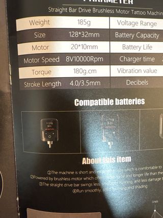 Máquina Tatuar Ambition Soldier