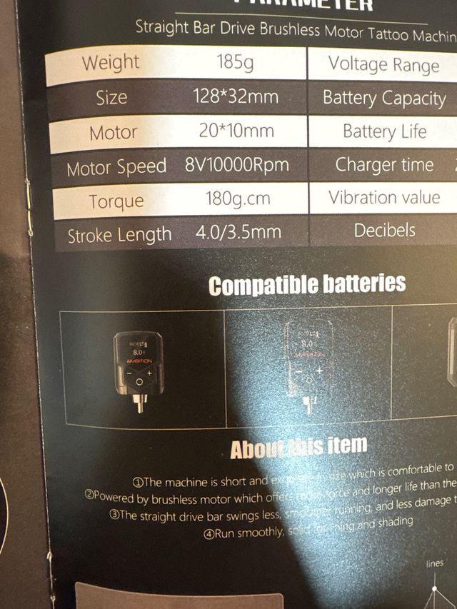 Máquina de Tatuar Ambition Soldier