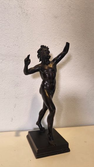 Fauno Danzante Pompeya Bronce
