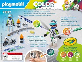 Playmobil Color 71377 Moto Creativa