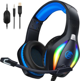 Fachixy FC100 Cascos Gaming para PS4, PS5, PC, Xbo