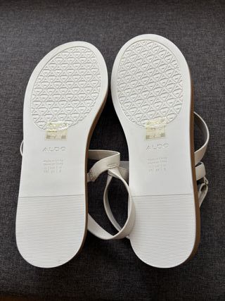 Sandalias planas Aldo beige/marrón Talla 41