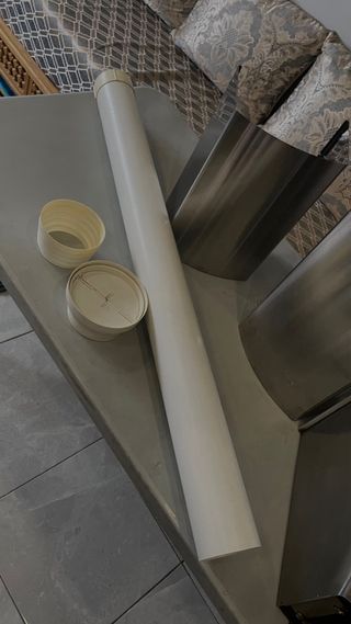 Cocina de gas, horno, campana y lavabo