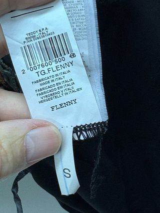 Conjunto falda y top negro