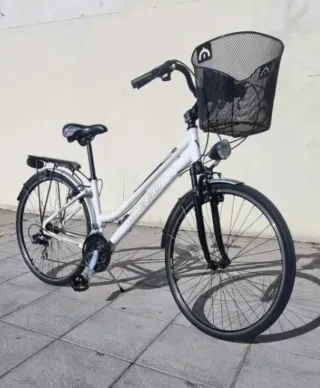 Bicicleta Paseo Mujer Blanca