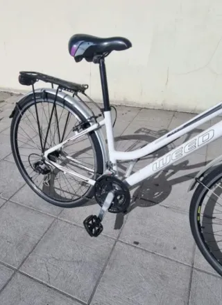 Bicicleta Paseo Mujer Blanca