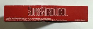 Super Mario Land Game Boy PAL ESP-ITA