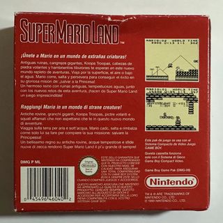 Super Mario Land Game Boy PAL ESP-ITA