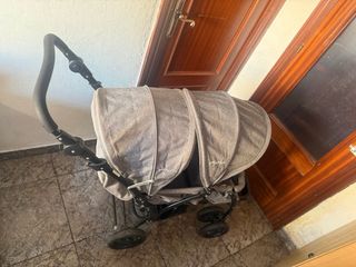 Cochecito doble para bebés