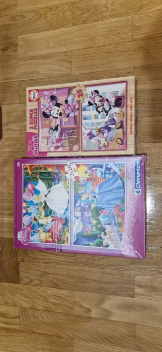 Lote de Puzzles Infantiles Varios