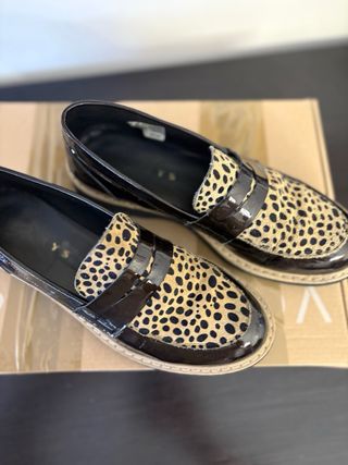 Mocasines Marrones y Leopardo