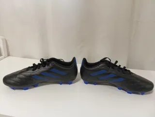 Botas Fútbol Adidas 38 2/3 Negras/Azules