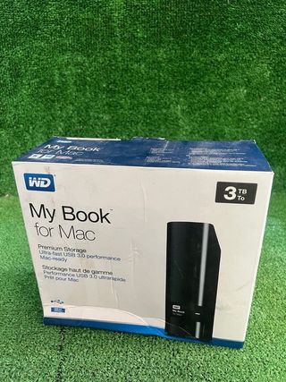 WD Disco Duro Externo 3TB para Mac