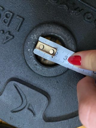 Discos de Pesas Domyos 1kg y 2kg (sin barra)