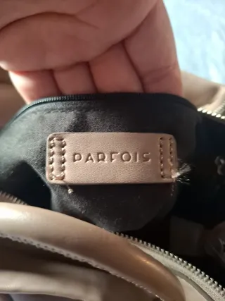 Bolso saco beige/marrón sin estrenar