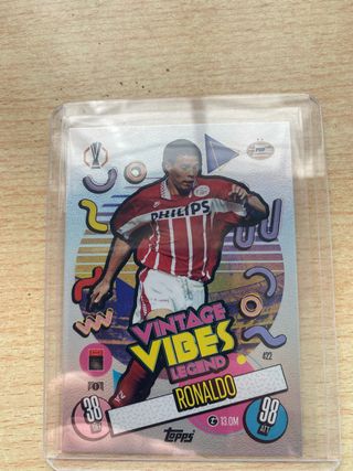 Carta Ronaldo Nazario Vintage Vibes Legends