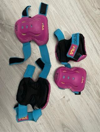 Set de patines y protecciones infantiles