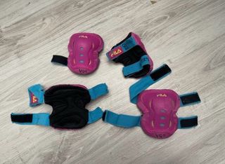 Set de patines y protecciones infantiles