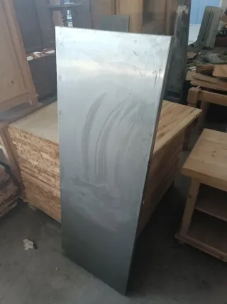 Estanteria acero con escuadra 150x55 cms