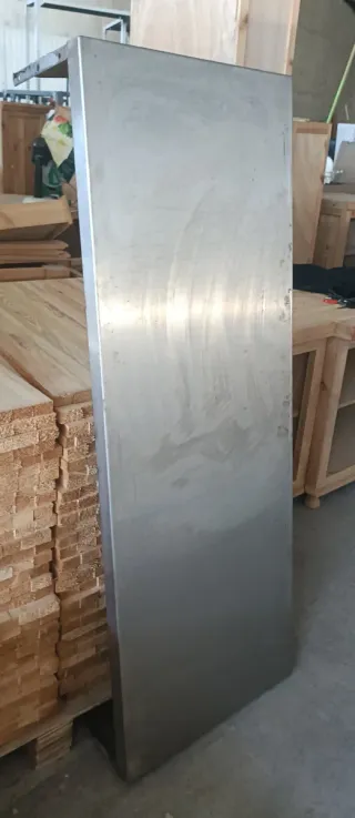 Estanteria acero con escuadra 150x55 cms