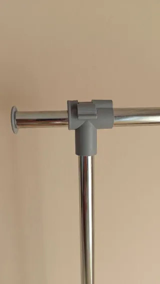 Perchero Metálico Doble Barra