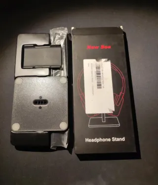 Supporto Cuffie New Bee Nero