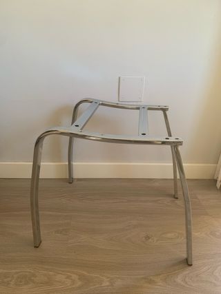 Sillas de comedor con estructura metálica