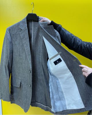 Chaqueta americana SELECTED gris