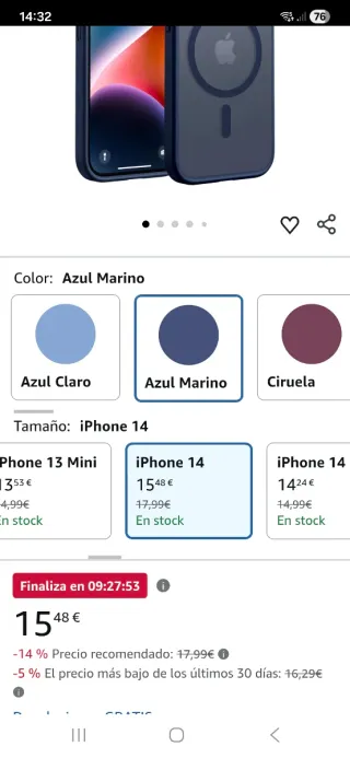 Funda magnética iPhone 14