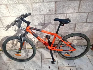Bicicleta B-TWIN Rockrider 500 24'' Naranja