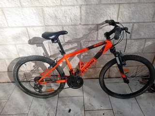 Bicicleta B-TWIN Rockrider 500 24'' Naranja