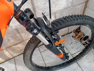 Bicicleta B-TWIN Rockrider 500 24'' Naranja