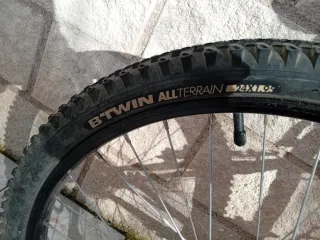 Bicicleta B-TWIN Rockrider 500 24'' Naranja