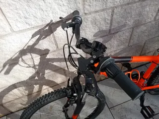 Bicicleta B-TWIN Rockrider 500 24'' Naranja