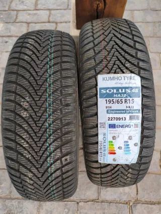 Neumáticos Kumho Solus 4S HA32 195/65 R15 91H