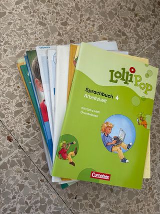 Pack de libros escolares/para aprender Aleman -