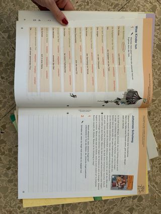 Pack de libros escolares/para aprender Aleman -