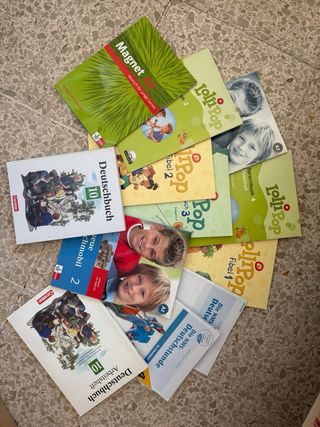 Pack de libros escolares/para aprender Aleman -