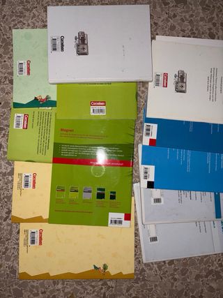 Pack de libros escolares/para aprender Aleman -