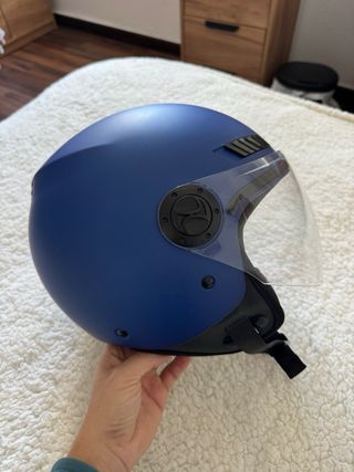 Casco Moto Shiro Azul