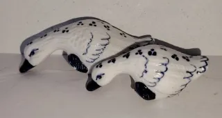 Set 5 Paperelle Ceramica Decorazione