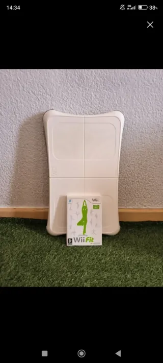 Tabla Wii Fit + Juego Wii Fit