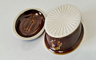 Cazuela Foie Gras Vintage Cerámica Francesa