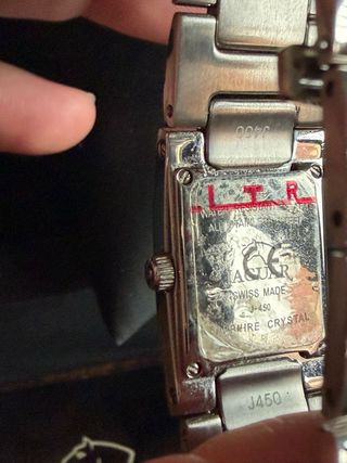 Reloj Jaguar Swiss Made Plata y Blanco