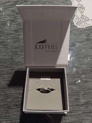 Anillo Lotus Silver Plata 1ª Ley