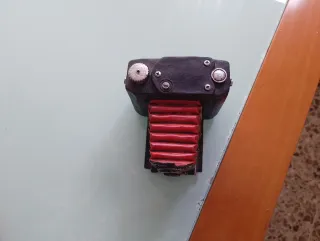 Cámara de fotos decorativa vintage