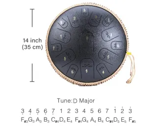 Tambor de Lengua de Acero