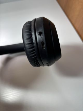 Cascos Bluetooth/Cable Negros