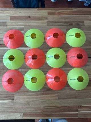 Conos de entrenamiento deportivo (set de 12)