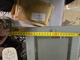 3 Módulos de luz empotrable cuadrado